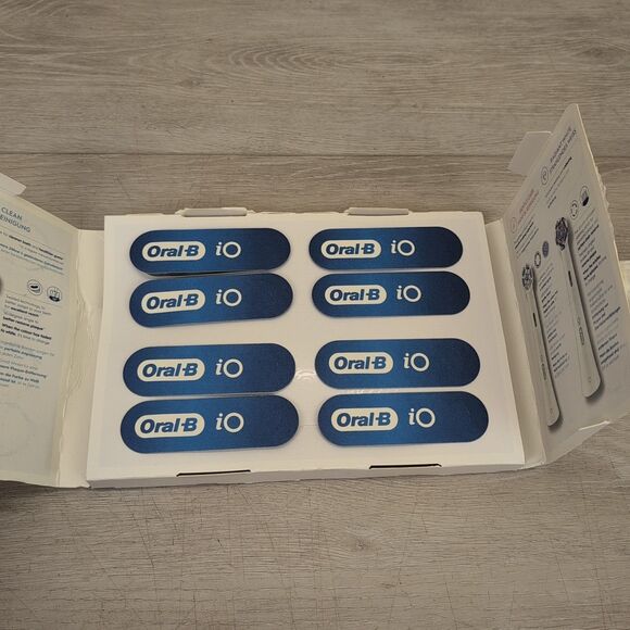 Lot of 8 Oral-B iO Ultimate Clean Replacement Electric Toothbrush Heads  OEM - Picture 4 of 6